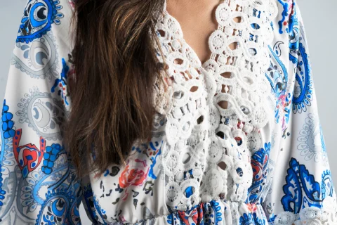 Summer fashion top lace