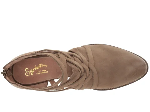 Seychelles women's brown ankle bootie 3
