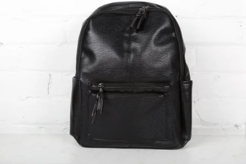 Black fashion women backpack